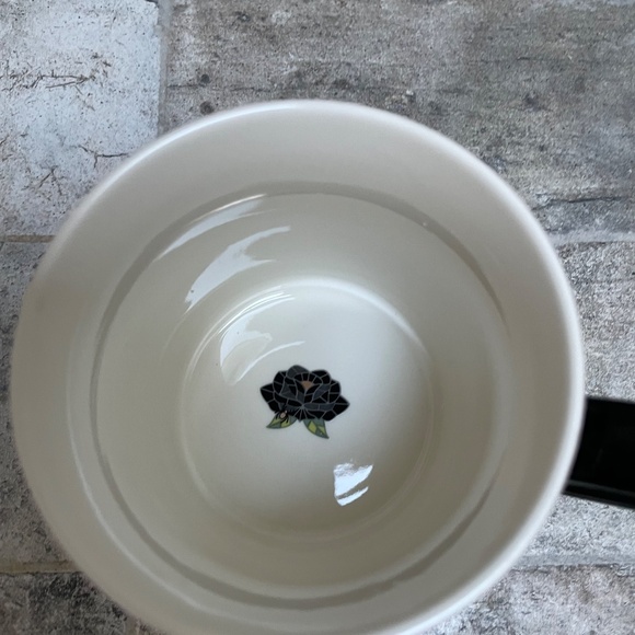 ❤️ ANTHROPOLOGIE BISTRO HALLOWEEN CAT DESSERT PLATE & COFFEE MUG SET NEW - Picture 5 of 8